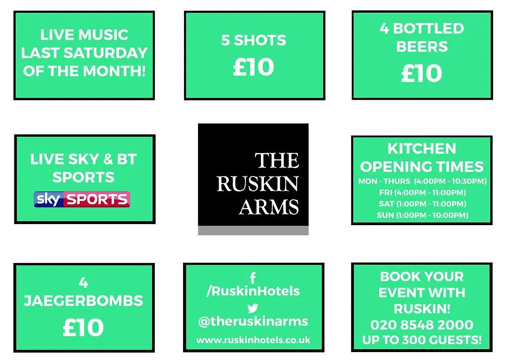 Ruskin Hotel ロンドン
